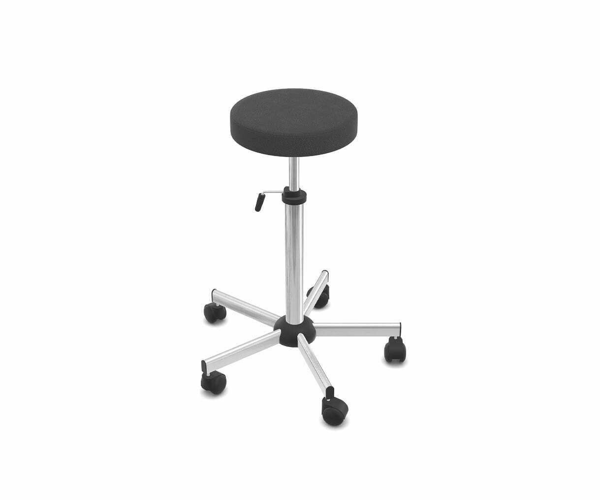 Stainless Steel And Polyurethane Stool 